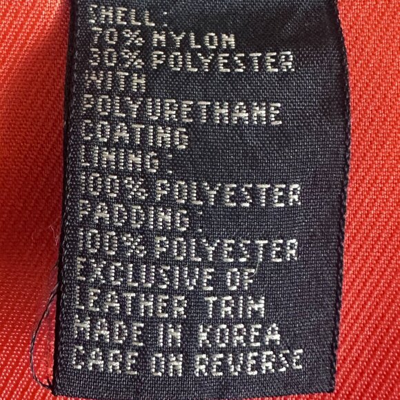 Coach Vintage Quilted Jacket Brown Monogram Logo Print Snap Front XS Womens - Picture 7 of 12